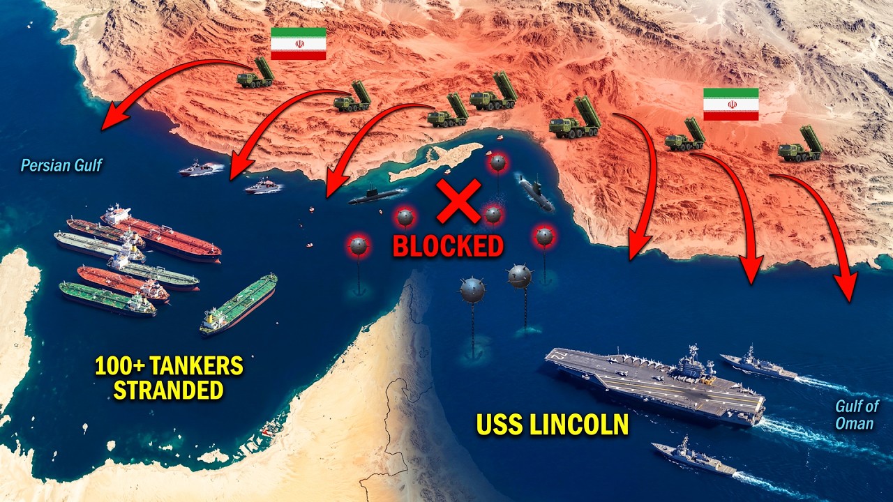 Sanctioned Tanker Forced to Retreat as US Naval Blockade Tightens Grip on Strait of Hormuz
